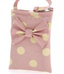 mobile case bubbles L. pink 