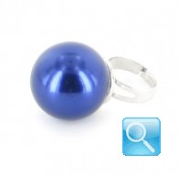 anello camomilla pearls falls blue 