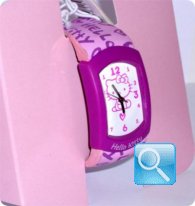 orologio hello kitty graffiti fuxia