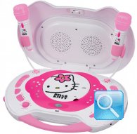 karaoke hello kitty cd stereo caraoche hello kitty con due microfoni