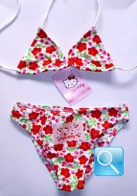 costume hello kitty bambina 3-4 anni fiori