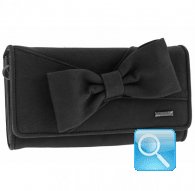 portafoglio camomilla wallet L ribbon black