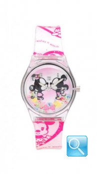 Orologio Disney Curties Minnie e Mickey rosa T0301