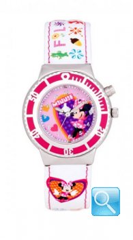 Orologio Disney Minnie bianco T0323